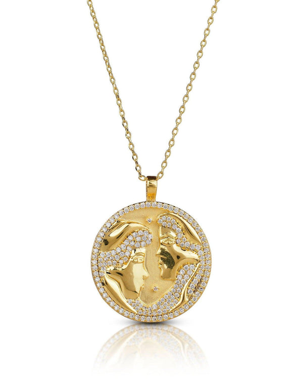 Soul Of The Twins Gemini Pendant - Chandrani Pearls