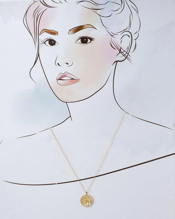 Soul Of The Virgin Virgo Pendant - Chandrani Pearls