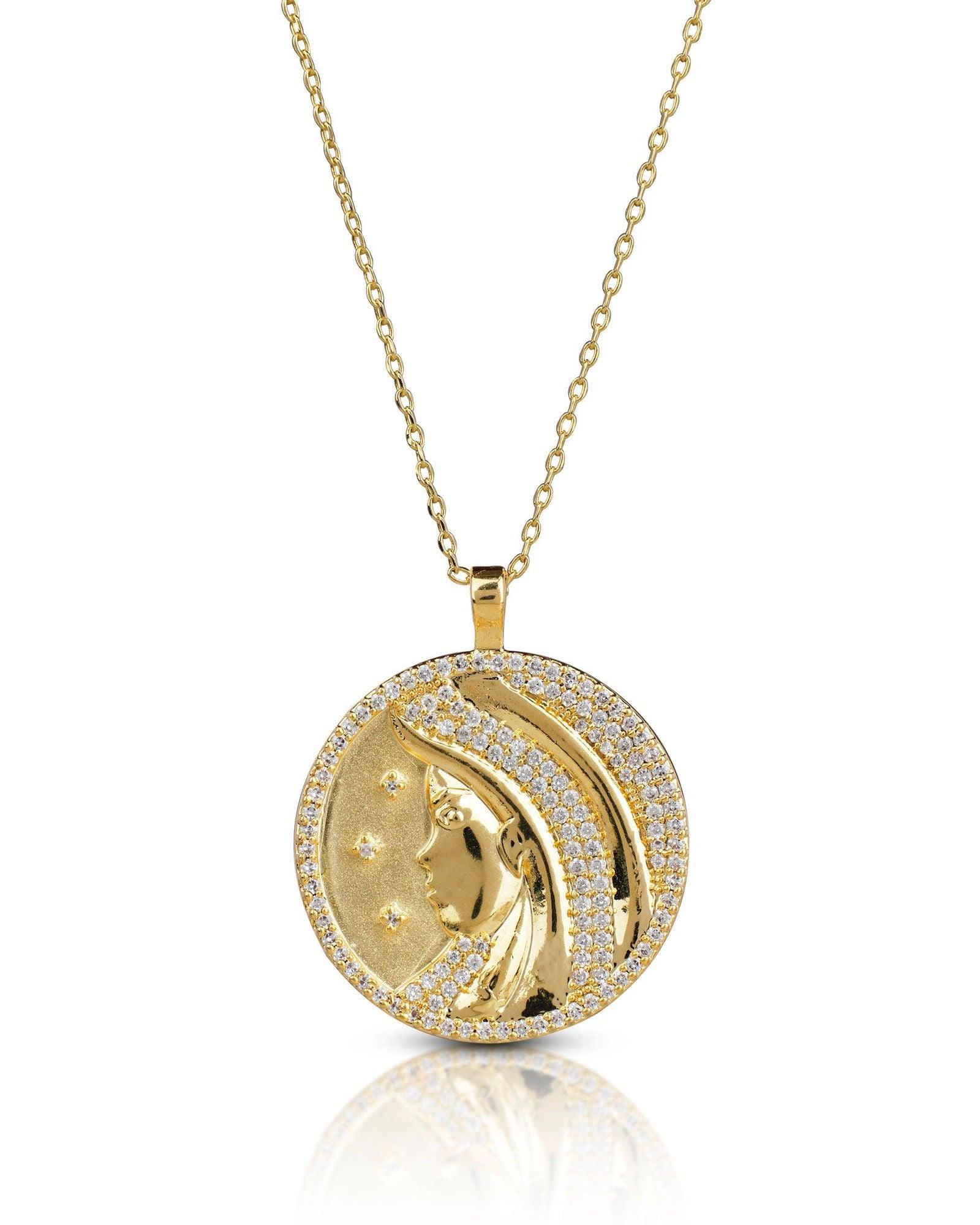 Soul Of The Virgin Virgo Pendant - Chandrani Pearls