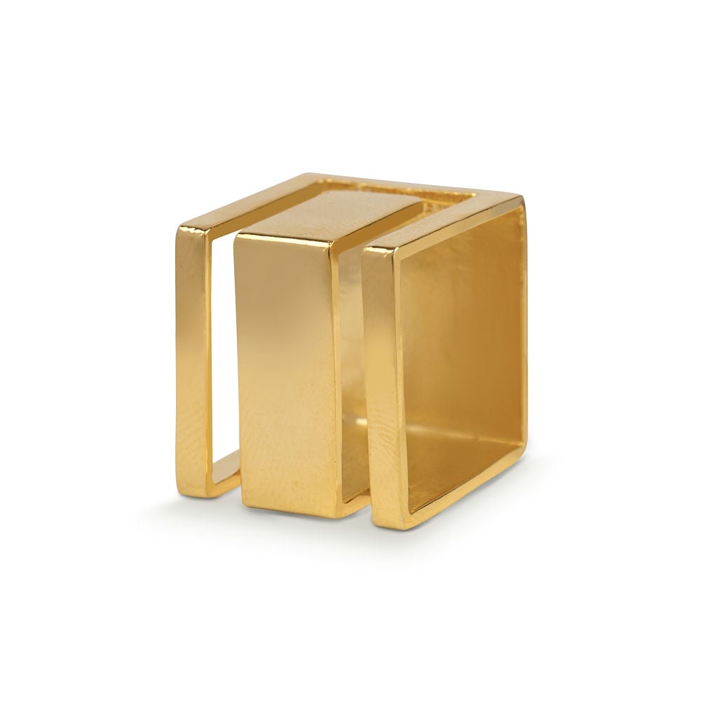 Squared Statement Ring - 