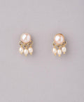 Standout Golden Pearl Hanging Earring - Chandrani Pearls