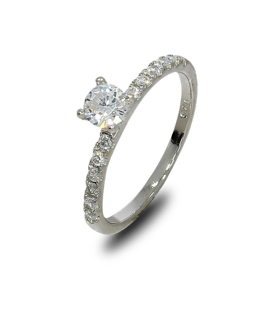 Sterling Silver Solitaire Ring - Chandrani Pearls