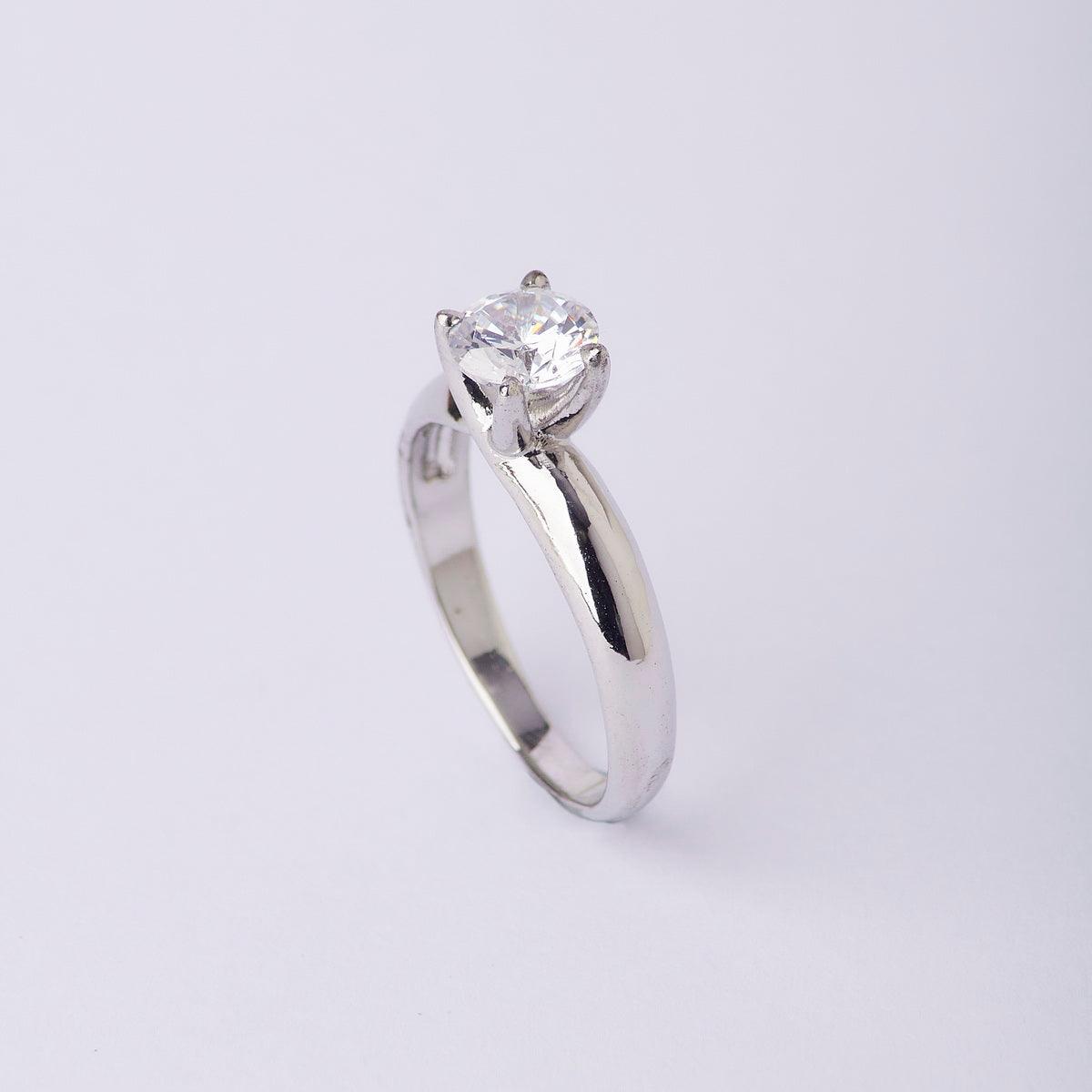 Sterling Silver Solitaire Ring - Chandrani Pearls