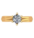 Sterling Silver Solitaire Ring - Chandrani Pearls
