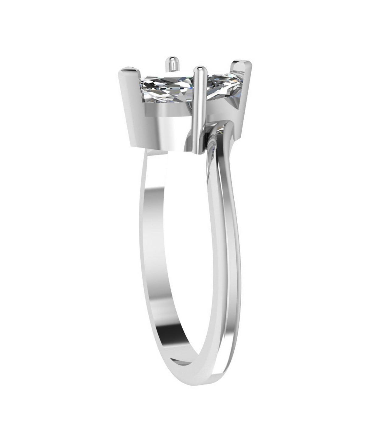 Sterling Silver Solitaire Ring - Chandrani Pearls