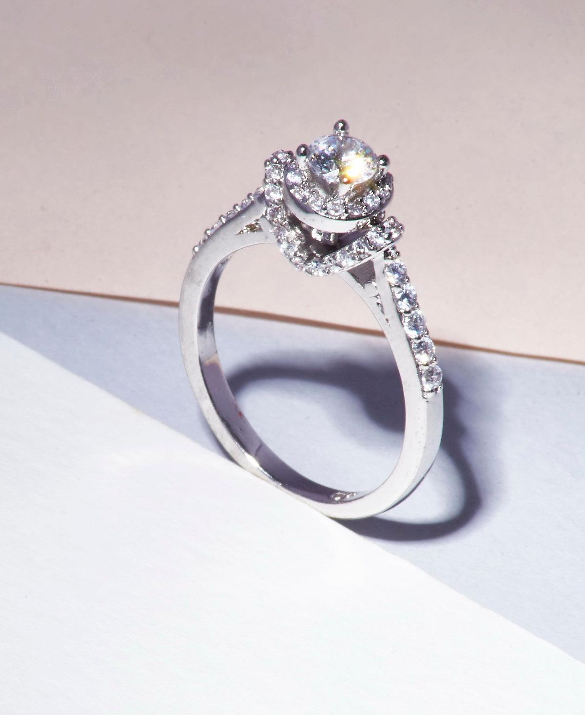 Sterling Solitaire Ring - Chandrani Pearls