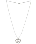 Stone Studded Silver pendant - Chandrani Pearls
