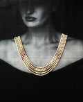 Stunning 5 line Real Pearl Necklace - Chandrani Pearls