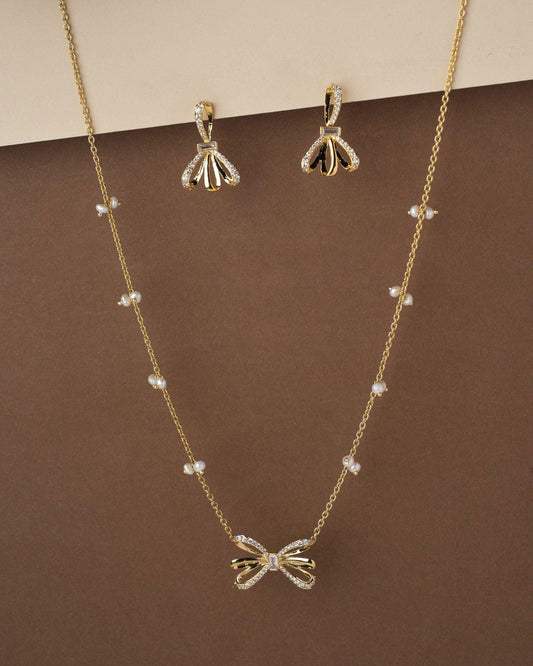 Stunning Chain Set - Chandrani Pearls