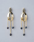 Swaying Lemma Dangler Earrings - Chandrani Pearls