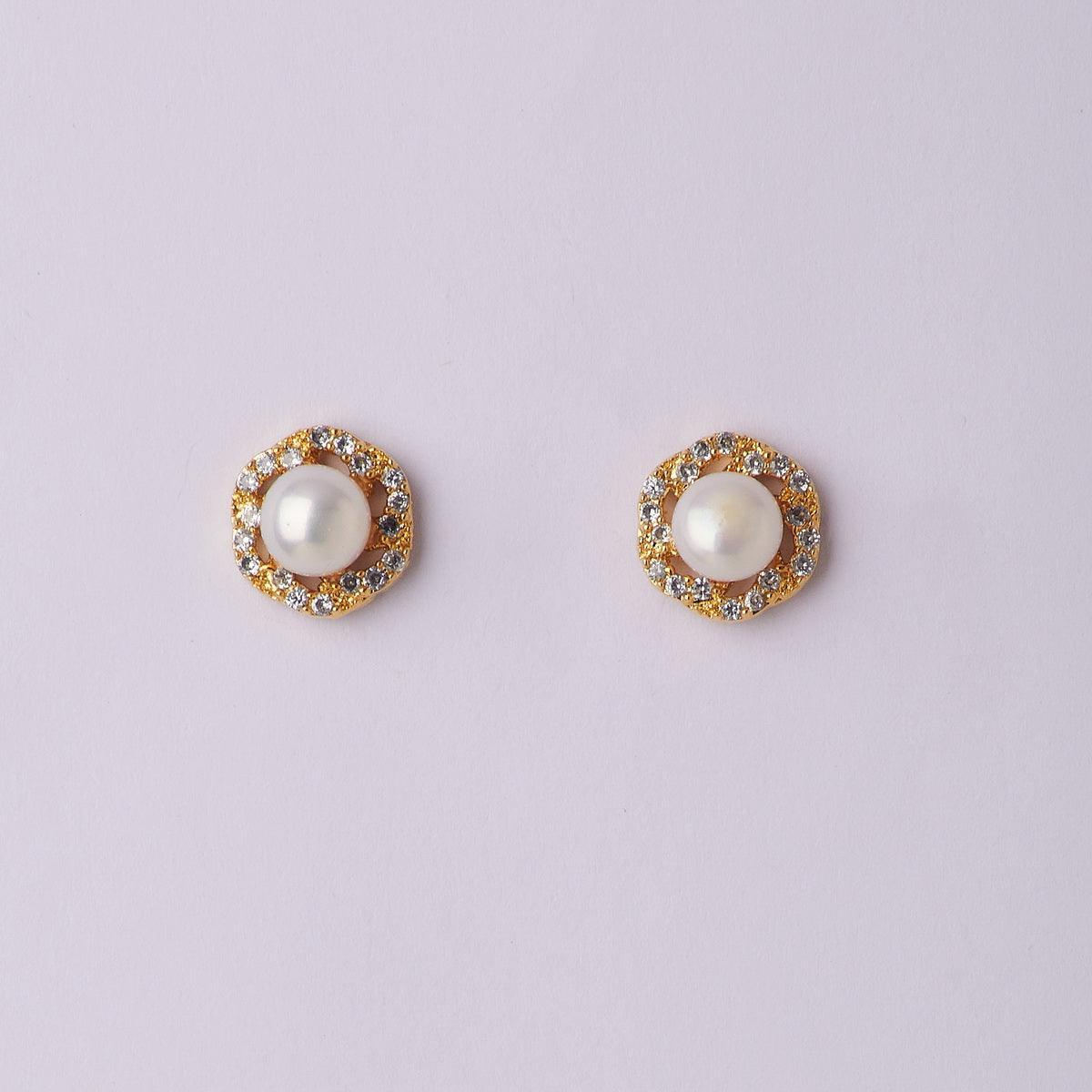 Sweet & Simple Pearl Stud Earring - Chandrani Pearls