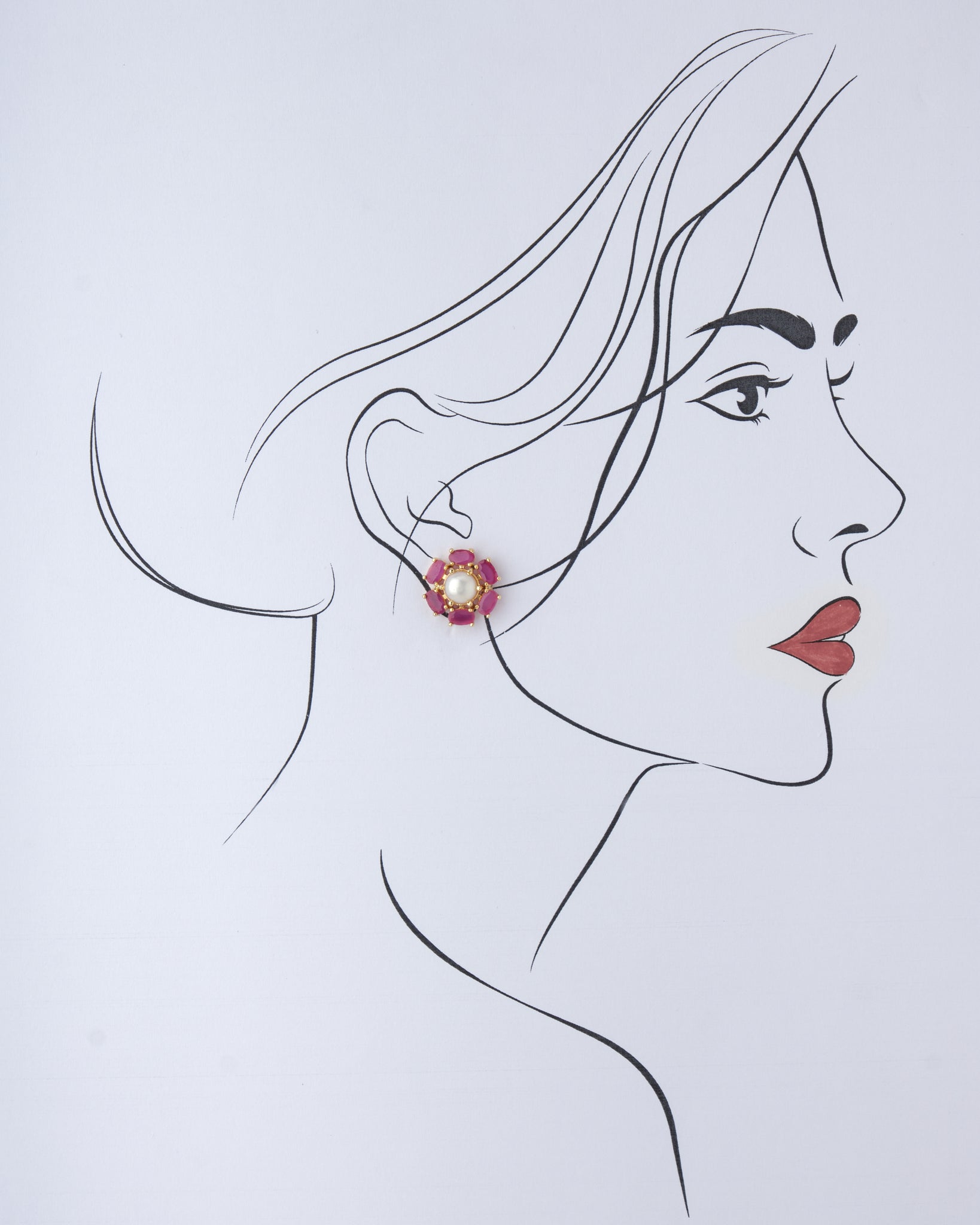 HAND SKETCH EARRING DESIGN CLICK TO SEE FINISHED PIECE by Jenessa Dee at  Coroflotcom