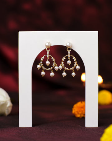 A Whisper of Luxury Pearl Earrings