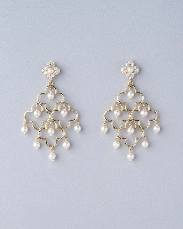 Noor Radiance Pearl Drop Earrings