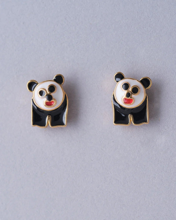 The Cute Panda Stud Earring