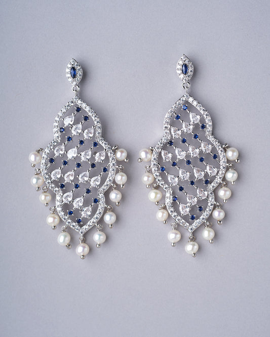 Navodha - The Wedded Dazzle Pearl Earrings