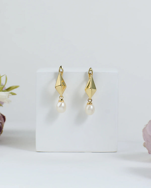 Mystic Prism Pearl Earrings