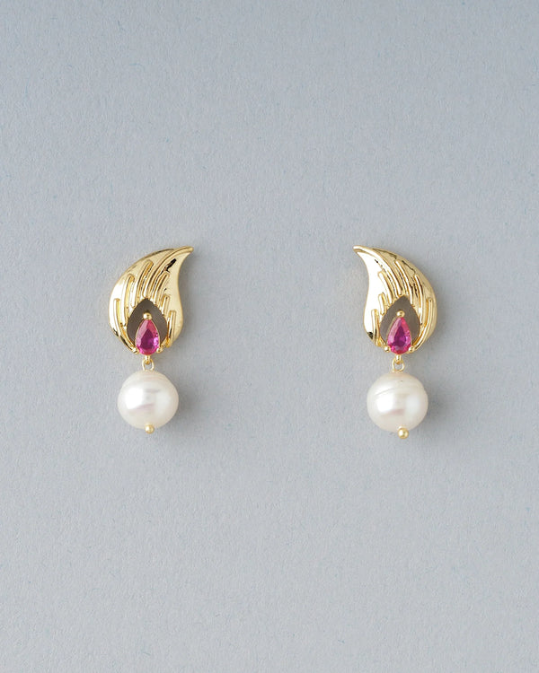 Twilight Glow CZ Earring