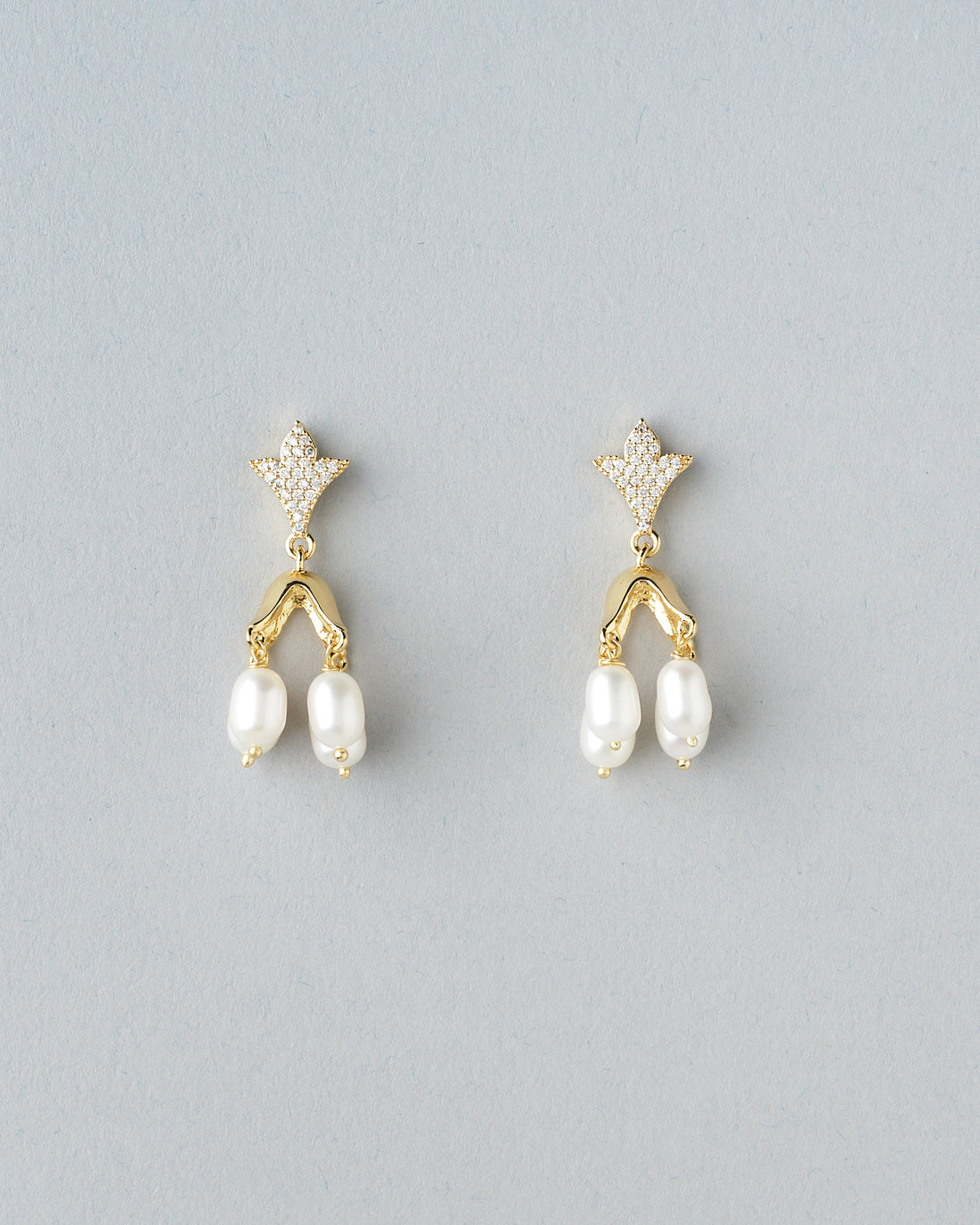 Trendy Chandelier Jhumka with Pearls & CZ