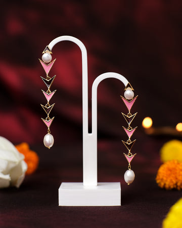 Chandrika Moonlit Grace Pearl Earrings