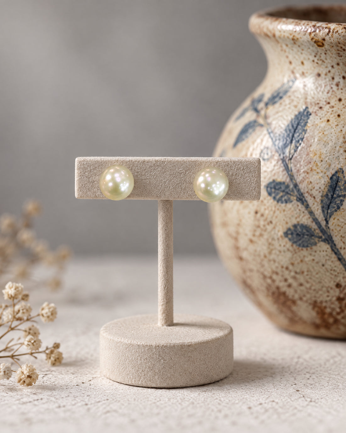 Classic Freshwater Pearl Stud Earrings