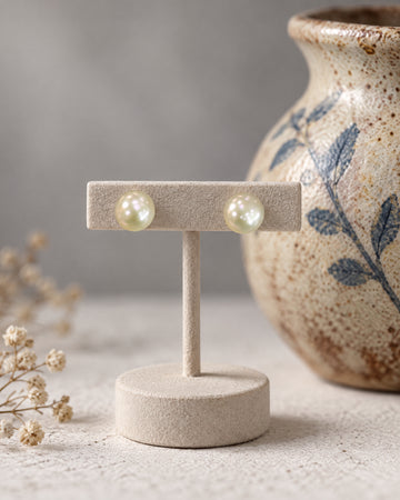 Classic Freshwater Pearl Stud Earrings