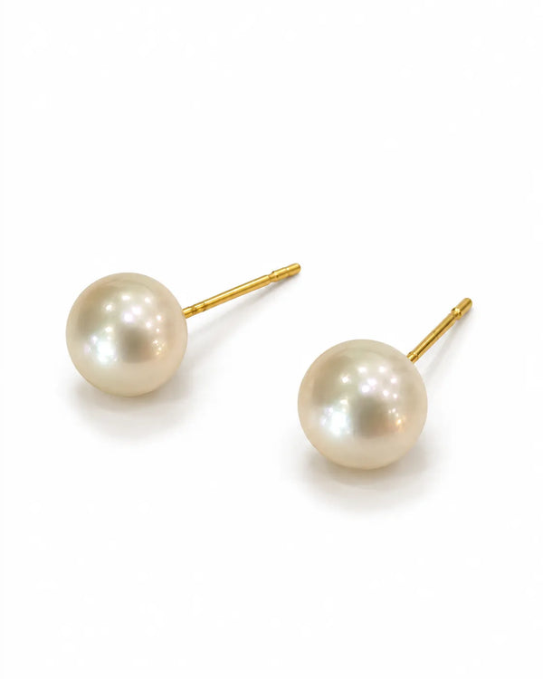 Classic Freshwater Pearl Stud Earrings