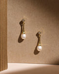 The Amathea Small Drop Earrings - Chandrani Pearls