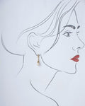 The Amathea Small Drop Earrings - Chandrani Pearls