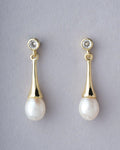 The Amathea Small Drop Earrings - Chandrani Pearls