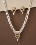 The Dainty Links Pearl Necklace Set - Chandrani Pearls