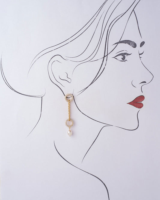 The Daytime Blitz Pearl Earring - Chandrani Pearls