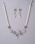 The Heavenly Sunflower Necklace Set - Chandrani Pearls