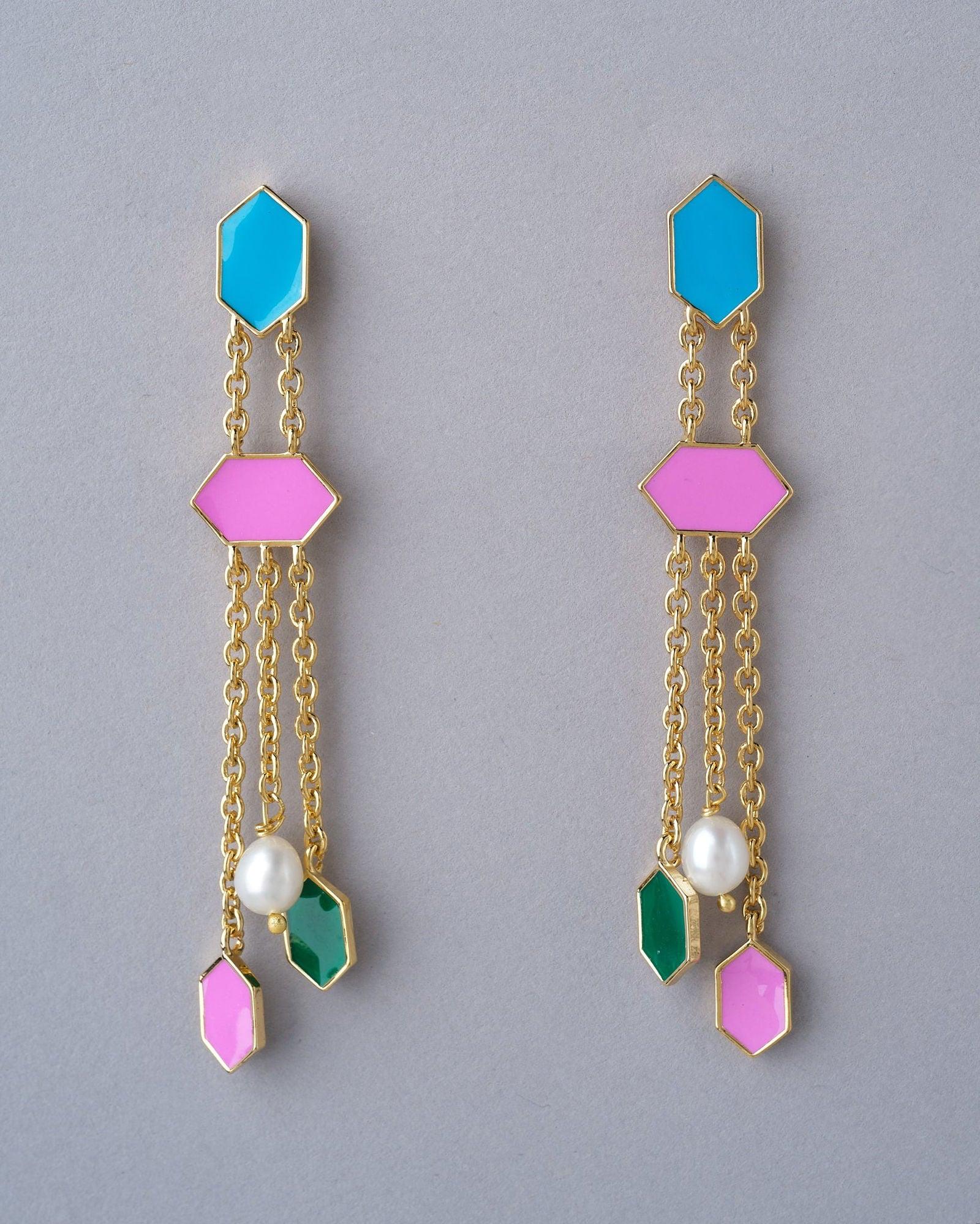 The Jahanara-Queen Of The Universe Pearl Earring - Chandrani Pearls
