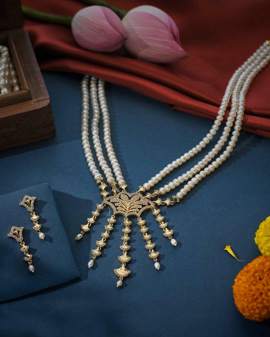 The Jomei Pearl Necklace Set - Chandrani Pearls