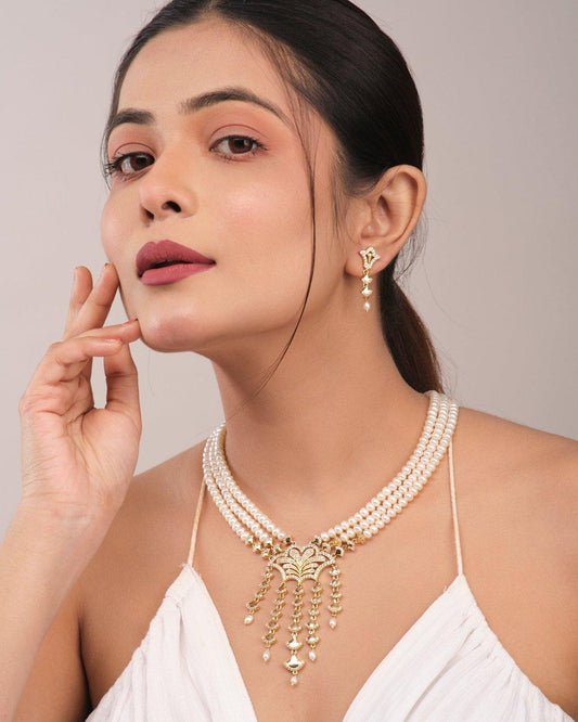 The Jomei Pearl Necklace Set - Chandrani Pearls
