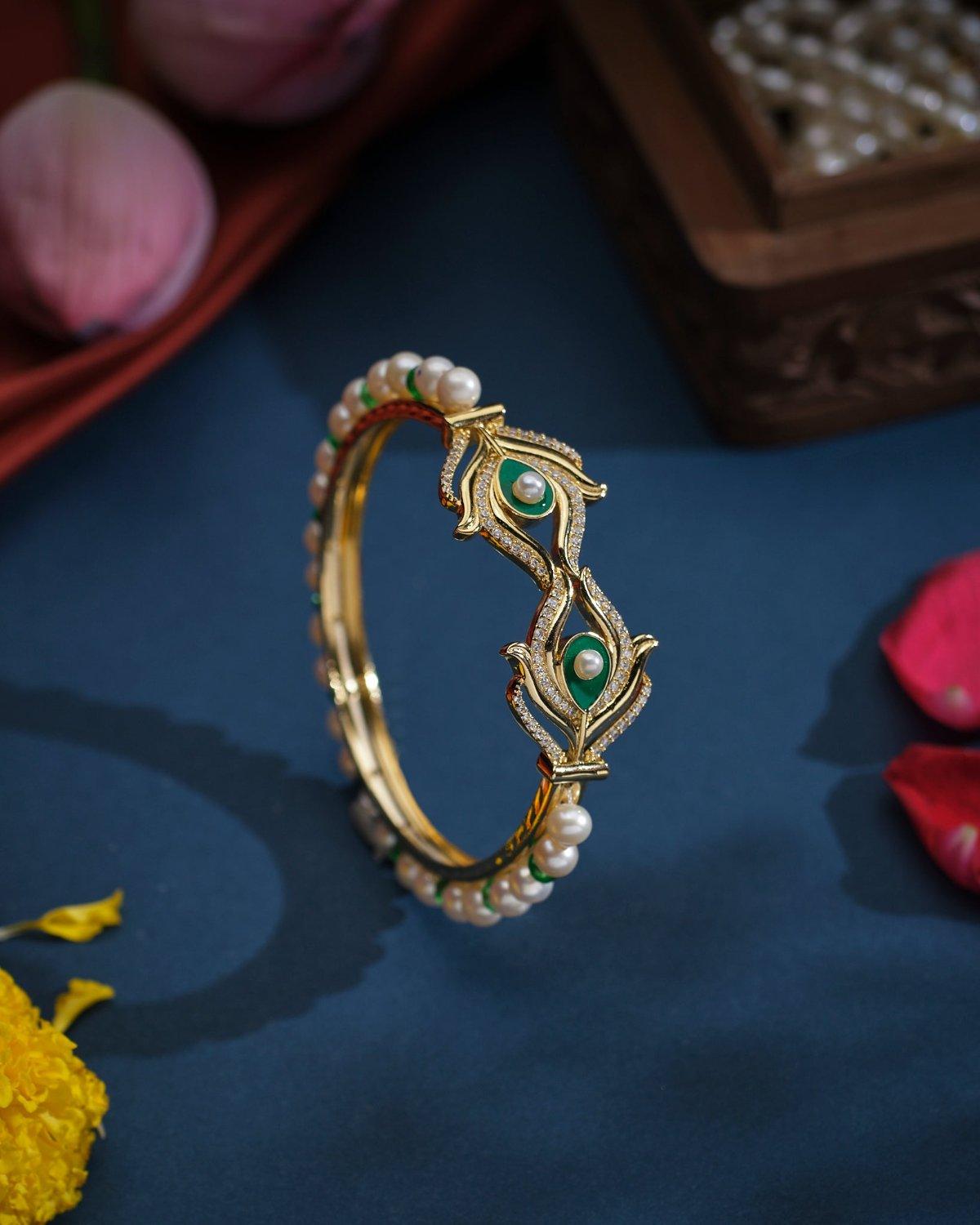 The Krisna Ananta Bangle - Chandrani Pearls