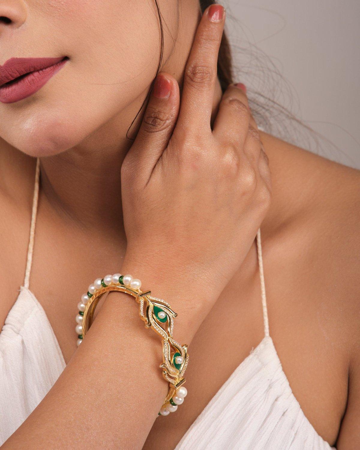 The Krisna Ananta Bangle - Chandrani Pearls