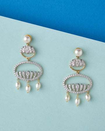 The Mehrunisa Chand Bali Earring - Chandrani Pearls