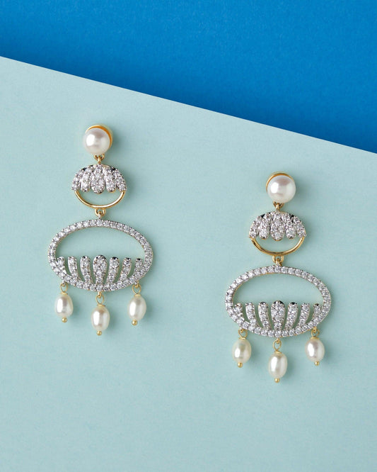 The Mehrunisa Chand Bali Earring - Chandrani Pearls