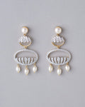 The Mehrunisa Chand Bali Earring - Chandrani Pearls