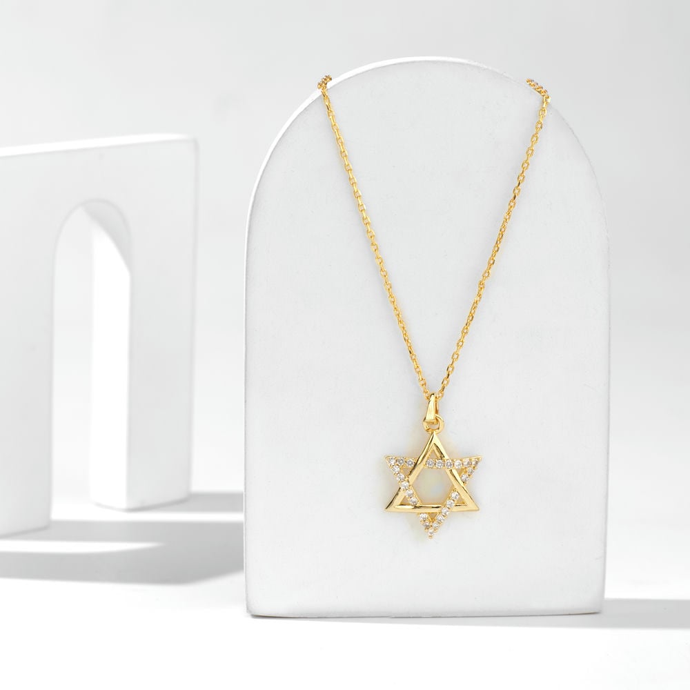 The Star of David Pendant - Bold N' Italic