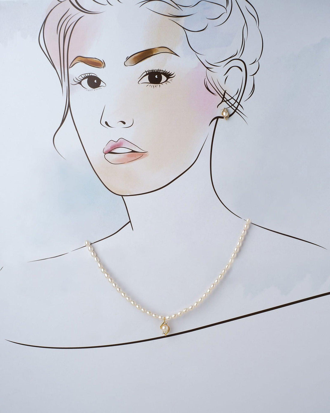 The Viveka Pearl  Necklace Set - Chandrani Pearls