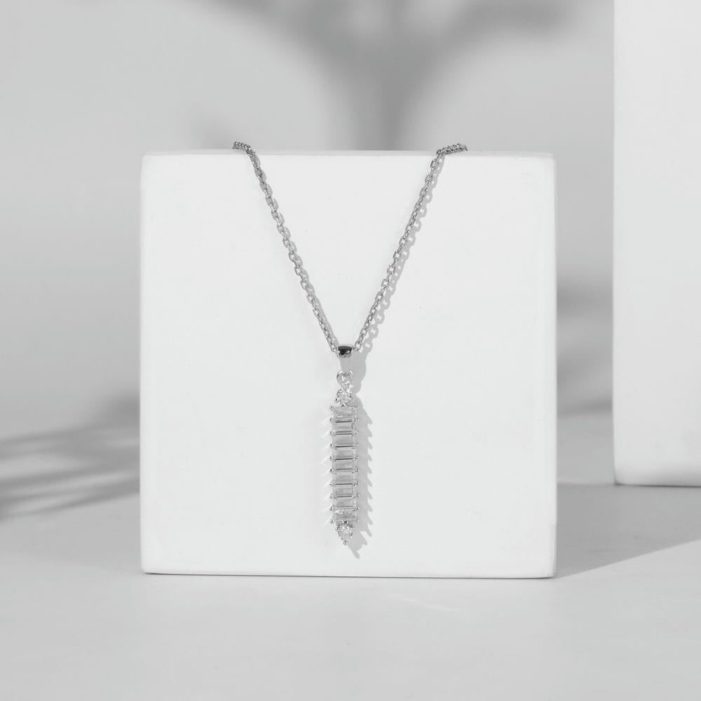 Tiny Titan Pendant - Bold N' Italic