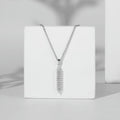 Tiny Titan Pendant - Bold N' Italic