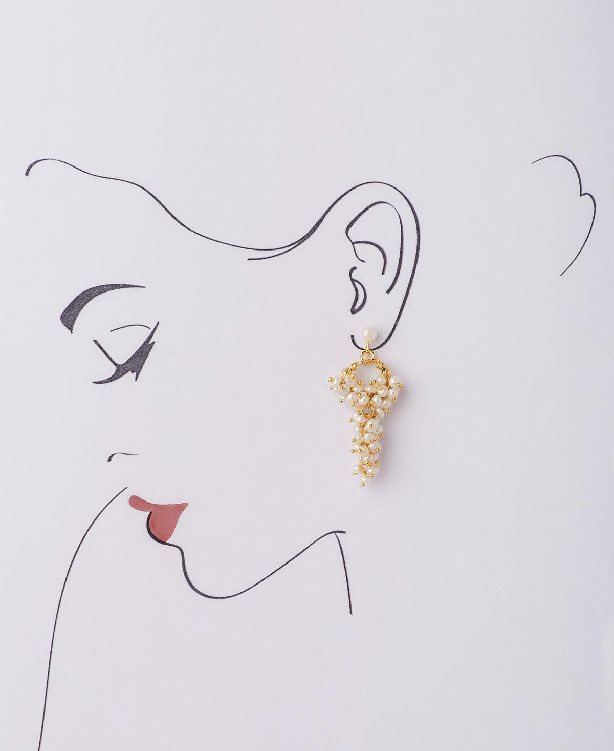 Traditional Banjara Pearl Earring - Chandrani Pearls