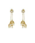 Traditional Pearl Hanging Earrings - Chandrani Pearls