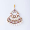 Traditional Pearl Hanging Maang Tikka - Chandrani Pearls