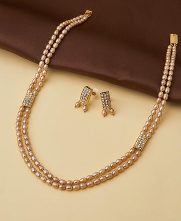 Traditional Pearl Necklace Set - Chandrani Pearls