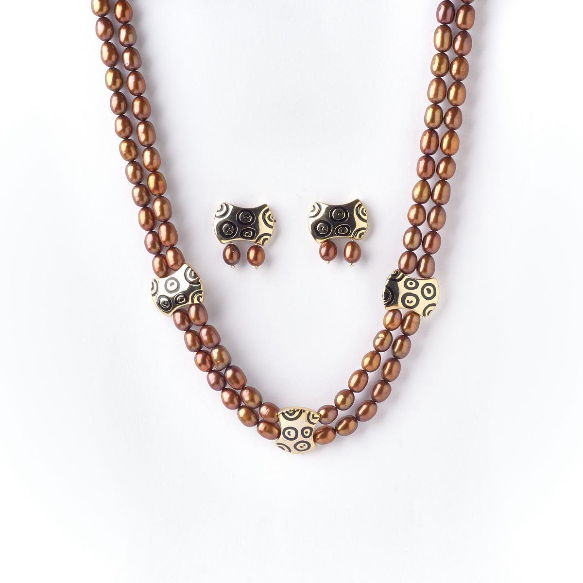 Traditional Pearl Necklace Set - Chandrani Pearls